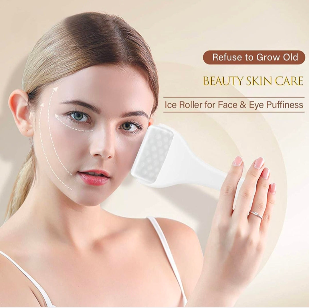 MnM Beauty - SkinCool ice Roller Face & Eye Puffiness - Wrinkle & pore Care